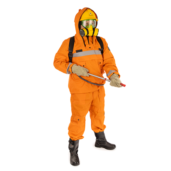 Пожарный костюм добровольца «Шанс» (камуфляжный/ сигнальный)